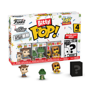 Фигурка Funko Bitty POP! Disney Toy Story Woody+Rex+Slinky Dog+Mystery 4PK 