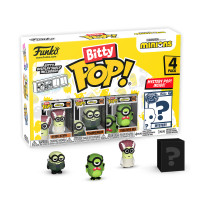 Фигурка Funko Bitty POP! Minions Bride Kevin+Frankenbob+Creature Mel+Mystery 4PK