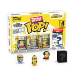 Фигурка Funko Bitty POP! Minions Roller Stuart+Pajama Bob+Kung Fu Kevin+Mystery 4PK