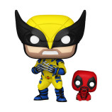 Фигурка Funko POP! Bobble Marvel Deadpool 3 Wolverine with Babypool