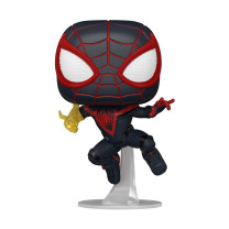 Фигурка Funko POP! Bobble Marvel Games Miles Morales Miles Classic Suit with Chase