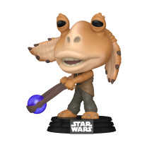 Фигурка Funko POP! Bobble Star Wars Ep 1 TPM 25th Jar Jar Binks with Booma Bal