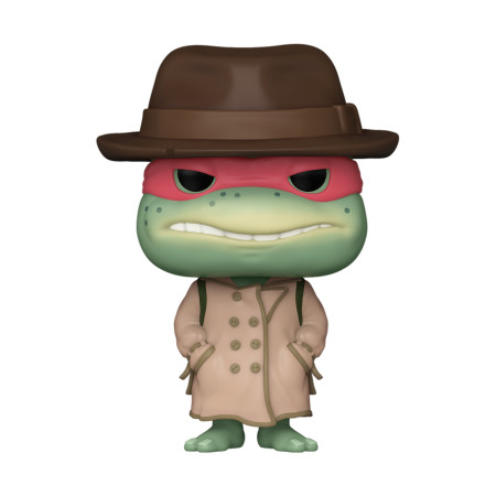 Фигурка Funko POP! Movies TMNT Raphael with Coat & Hat