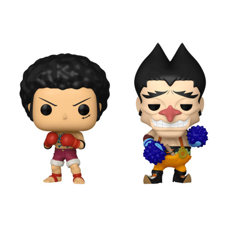 Фигурка Funko POP! Animation One Piece Luffy & Foxy with Chase 2PK