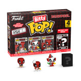 Фигурка Funko Bitty POP! Deadpool Backyard Griller+Clown+Bedtime+Mystery 4PK