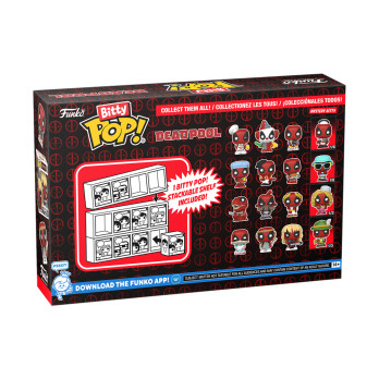 Фигурка Funko Bitty POP! Deadpool Sleepover+Larp+Heavy Metal+Mystery 4PK